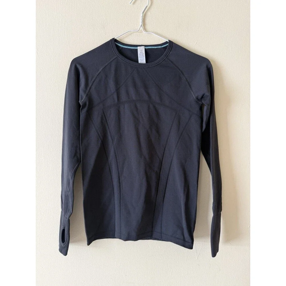 Ivivva Fly Tech Fitted Girls Long Sleeve Shirt Size 12
